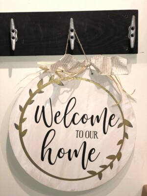 Door Hanger | Wood & Wine Design Co.